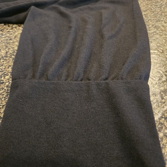 Ingrid & Isabel Maternity Black Sheath Dress with Raglan Long Sleeves Size XXL - Picture 10 of 15